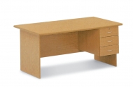 Desk 1200;1500;1800 with 2drawer or 3 drawer hanging pedestal